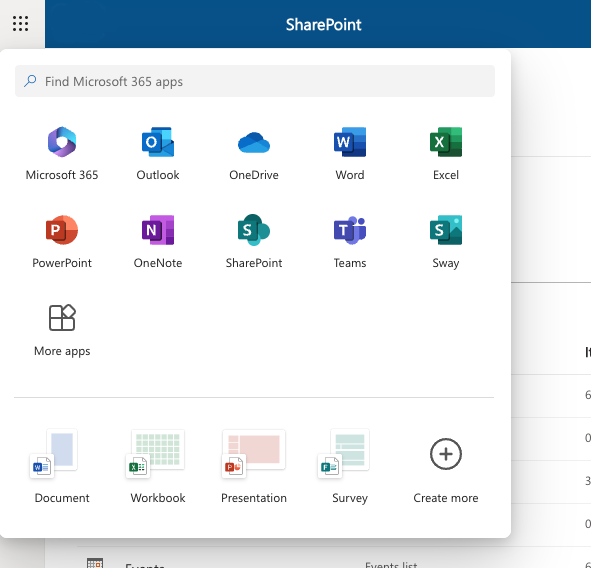 SharePoint integration with Microsoft 365